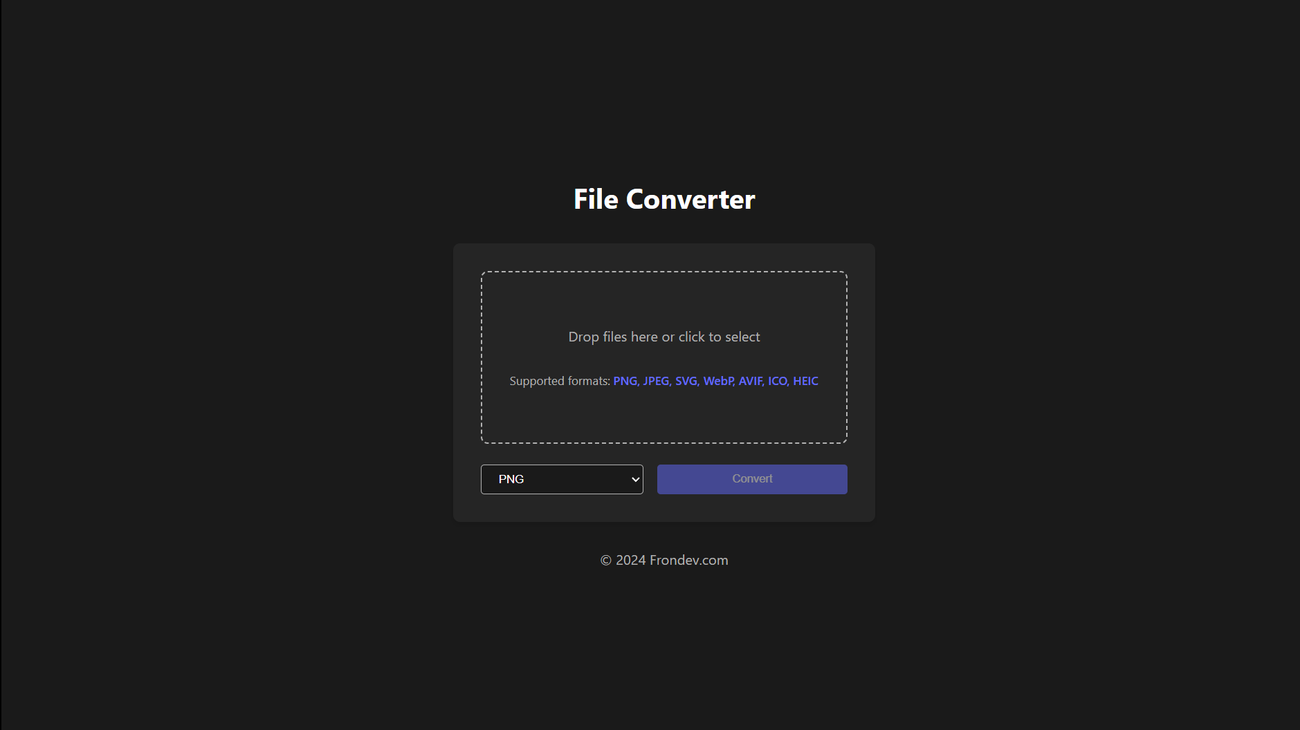 File Converter (literally) project artwork